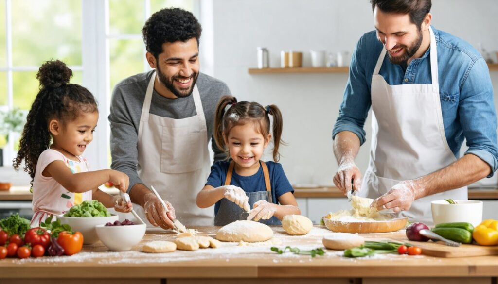 Recettes Ludiques et Faciles à Préparer en Famille avec les Enfants
