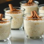 Riz au lait crémeux en verrines : le dessert douceur qui réchauffe le cœur