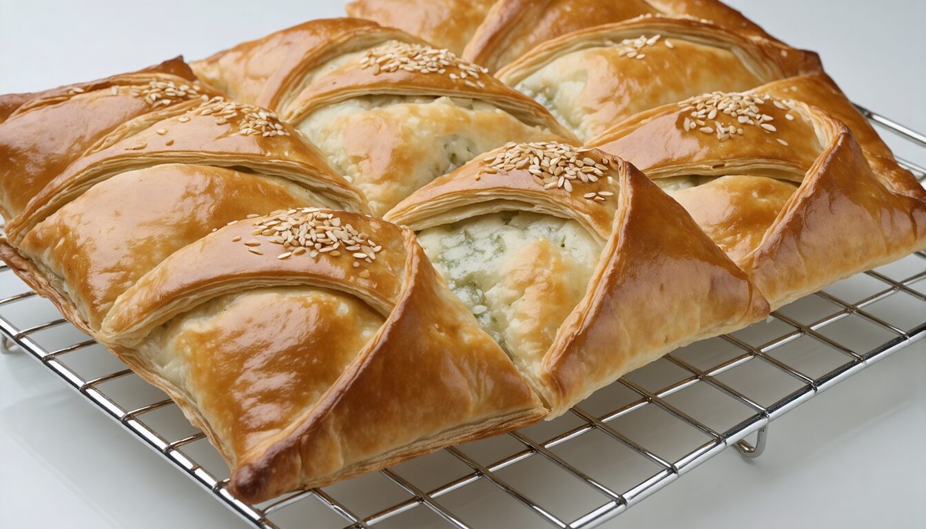 découvrez la recette authentique de la spanakopita grecque, une délicieuse tourte aux épinards et à la feta, facile à réaliser chez vous pour un goût traditionnel et savoureux.