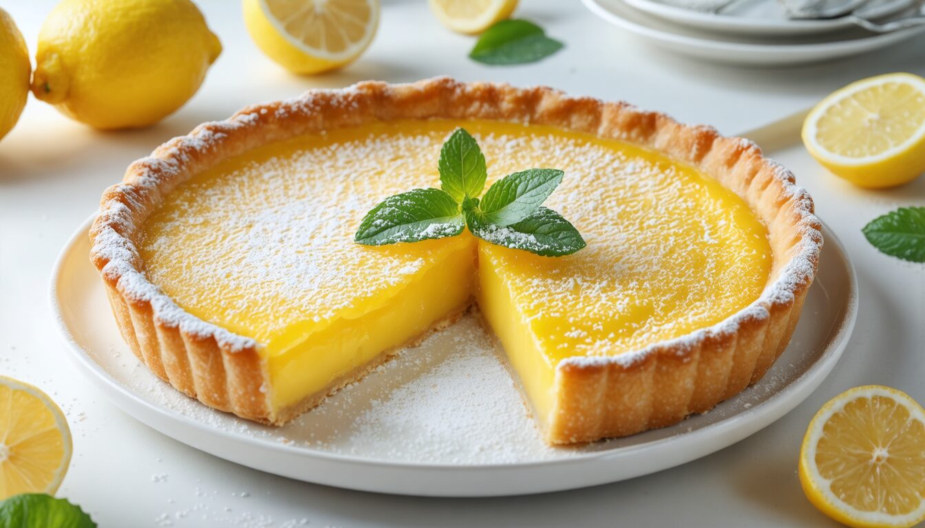 découvrez notre recette de tarte au citron légère et simplifiée, idéale pour savourer un dessert au parfum acidulé sans culpabilité. facile à réaliser et gourmande, elle ravira vos papilles à chaque bouchée.