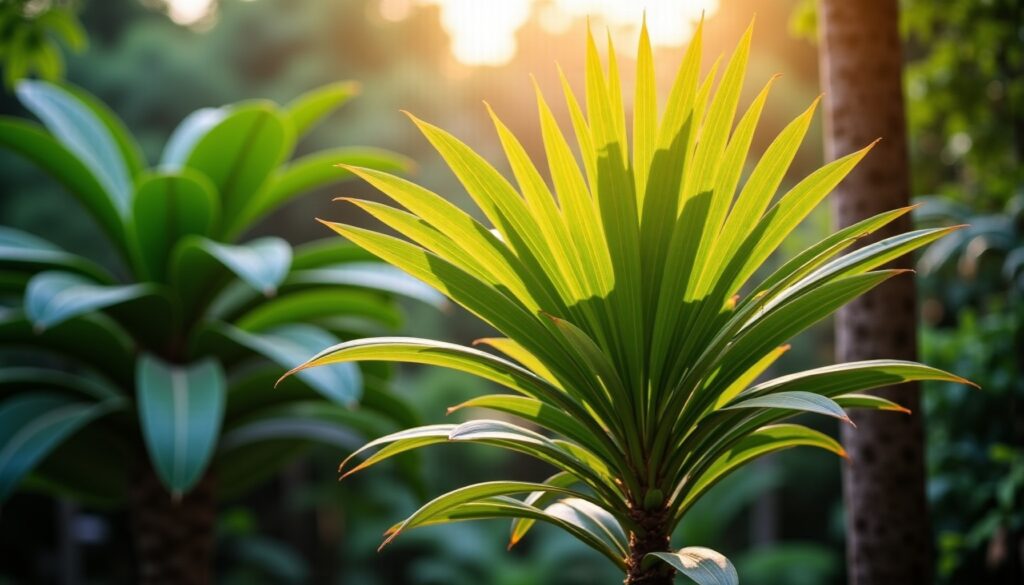 Dypsis decaryi : découvrez les particularités, conseils de culture et astuces d’entretien du palmier triangle