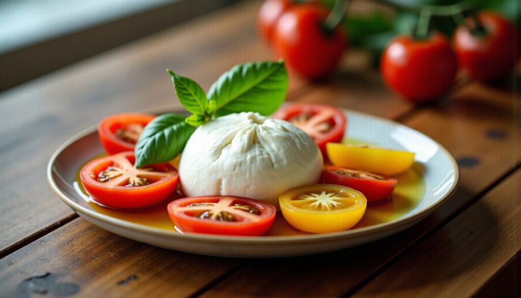 Burrata : Découvrez ses Vertus Nutritionnelles, Apport Calorique et Délices à Cuisiner