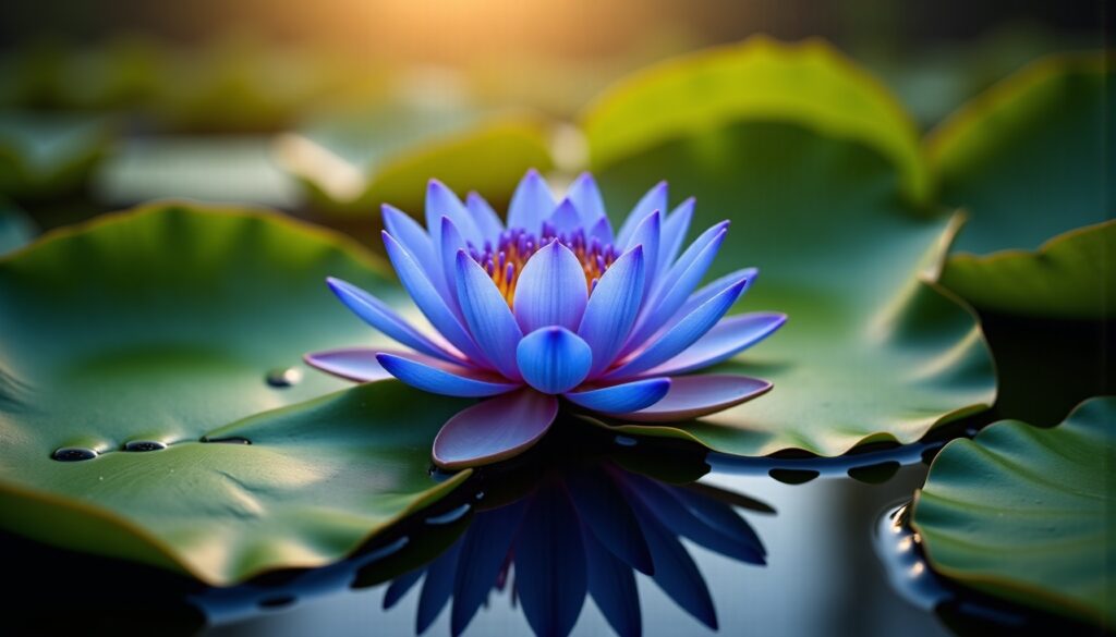 Le Lotus Bleu d’Égypte (Nymphaea caerulea) : Découvrez les secrets de cette plante aquatique aux vertus exceptionnelles et conseils de culture