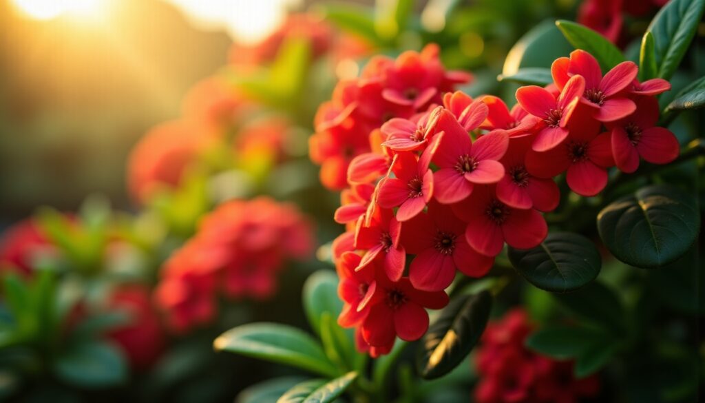 Ixora coccinea : guide complet pour une culture réussie et une floraison spectaculaire