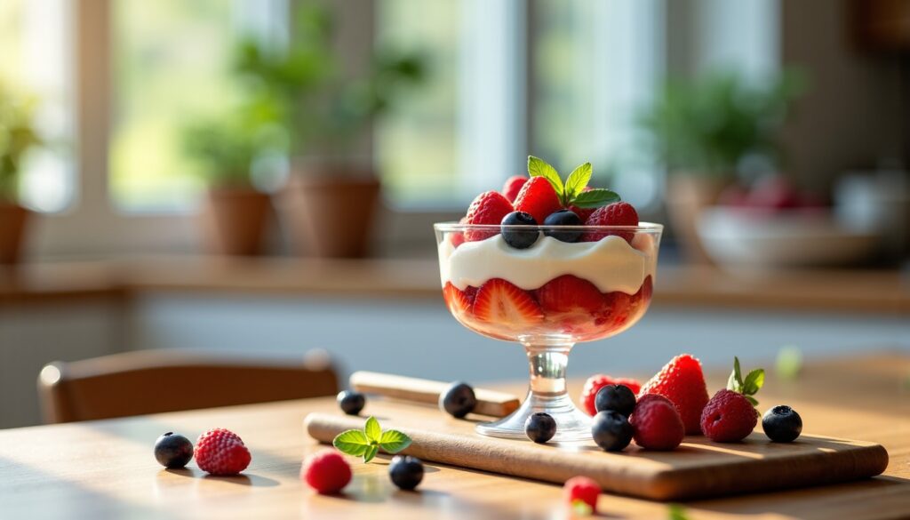 Verrines aux fruits et mascarpone : une recette rapide et simple pour des desserts gourmands