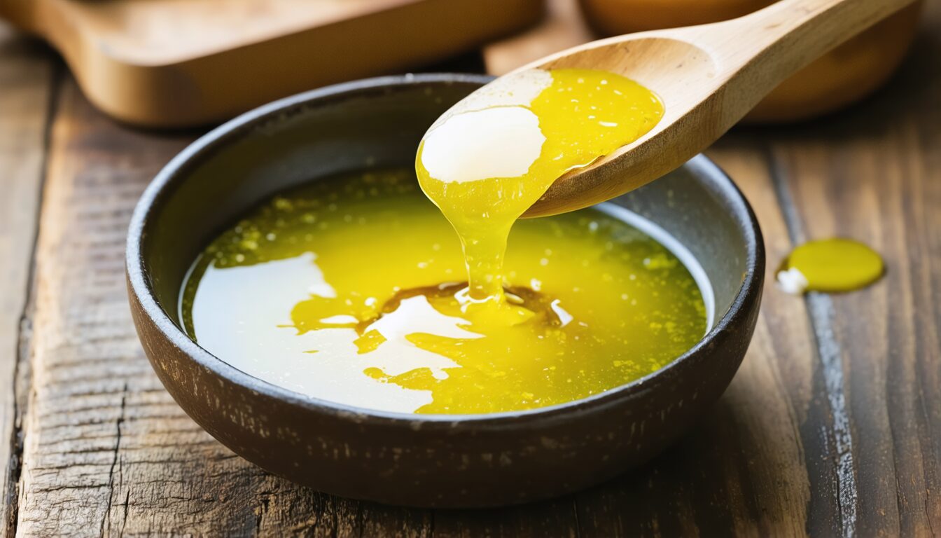 découvrez comment préparer facilement et rapidement un beurre clarifié maison grâce à notre recette simple. idéal pour cuisiner avec saveur et légèreté.