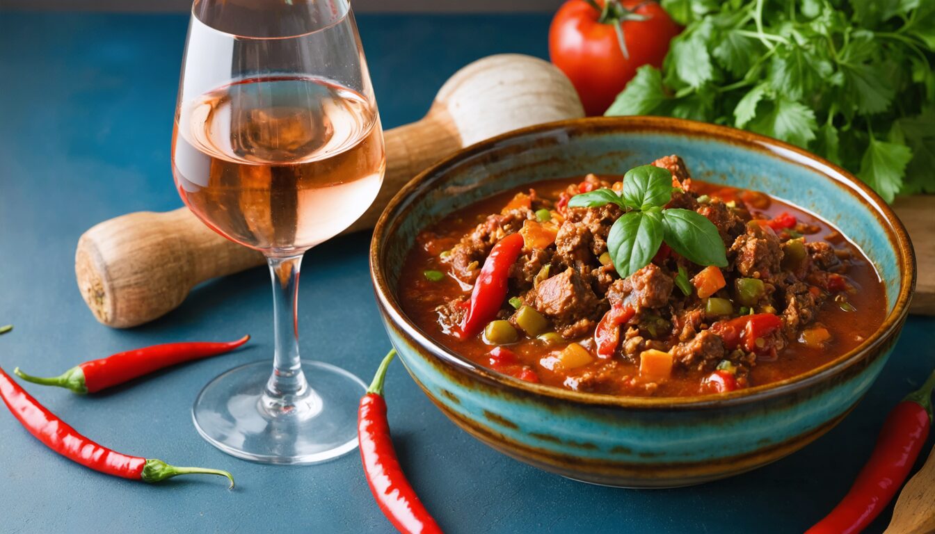 découvrez nos suggestions gourmandes pour associer parfaitement vins et chili con carne et sublimer vos repas avec des accords savoureux et harmonieux.