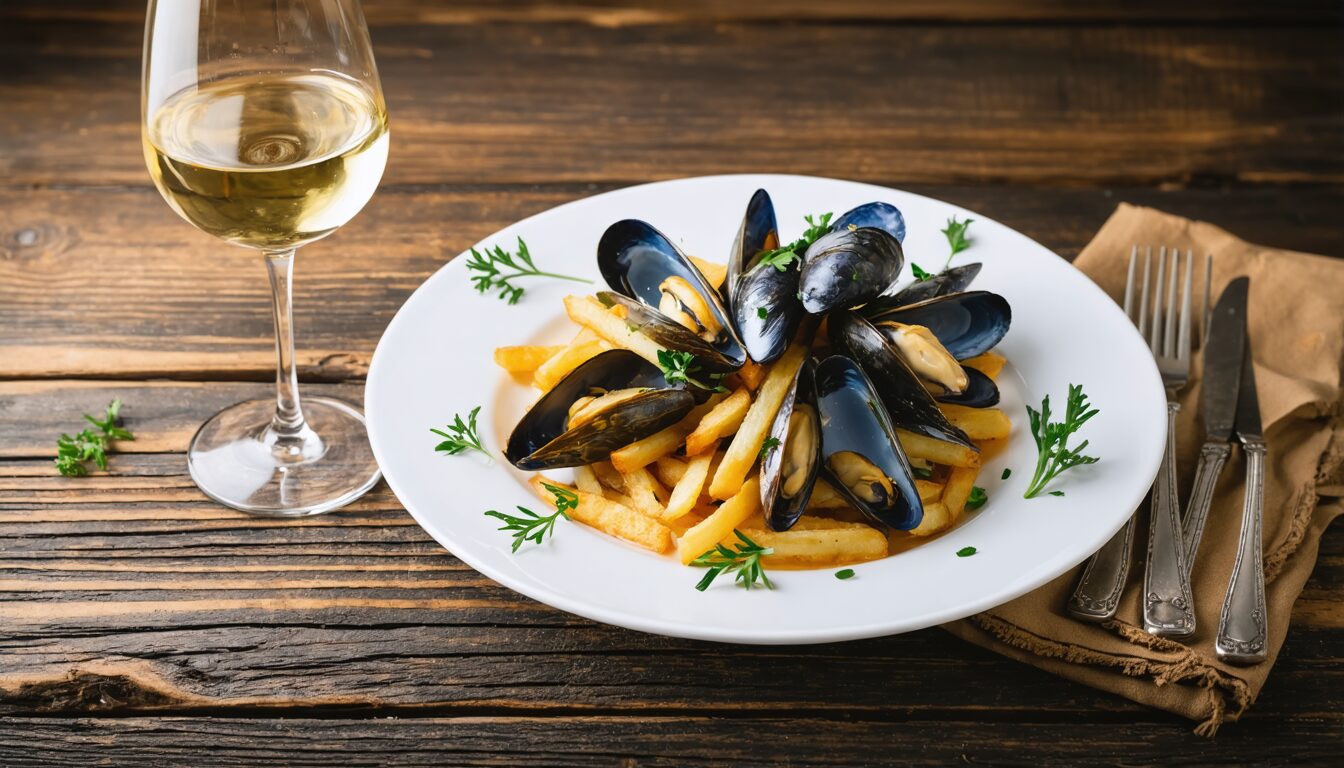 découvrez quel vin choisir pour accompagner parfaitement un plat de moules frites et sublimer ses saveurs.
