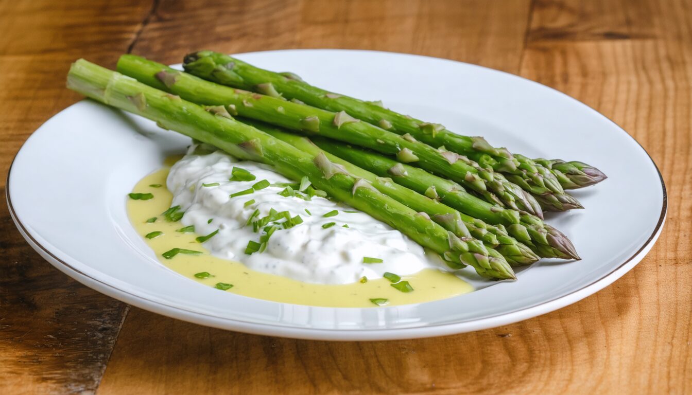 découvrez la sauce mousseline, l'accompagnement idéal pour sublimer vos asperges avec une touche délicate et gourmande.