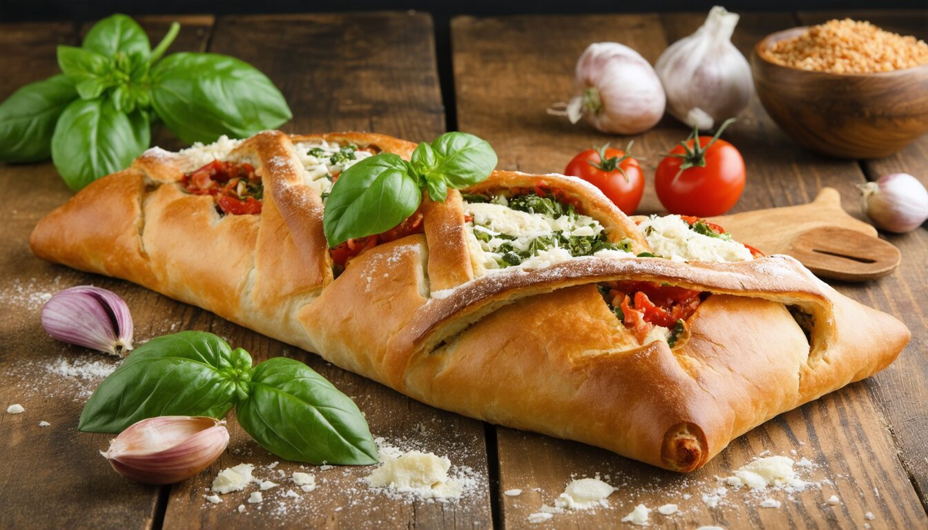 découvrez la recette authentique du stromboli, un délice italien traditionnel à préparer facilement chez vous. savourez toutes les saveurs de l'italie en un plat gourmand et généreux.