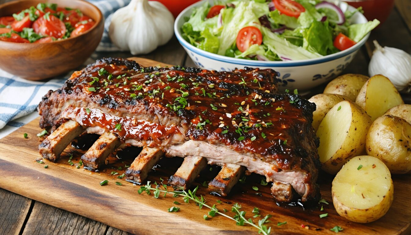 découvrez notre recette simple et inratable de travers de porc fondants au four, parfaite pour régaler toute la famille avec un plat savoureux et facile à préparer.