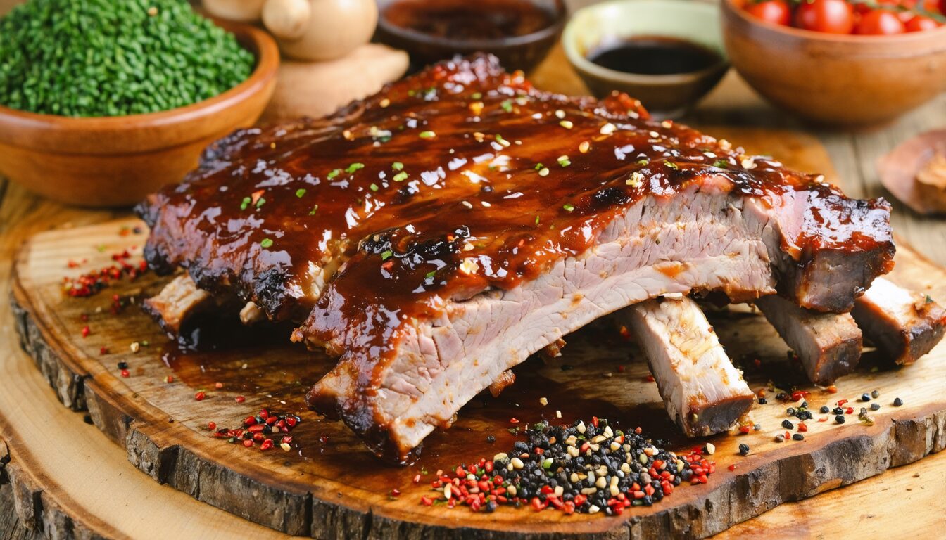 découvrez notre recette simple et inratable de travers de porc fondants au four, idéale pour régaler toute la famille avec un plat savoureux et facile à préparer.