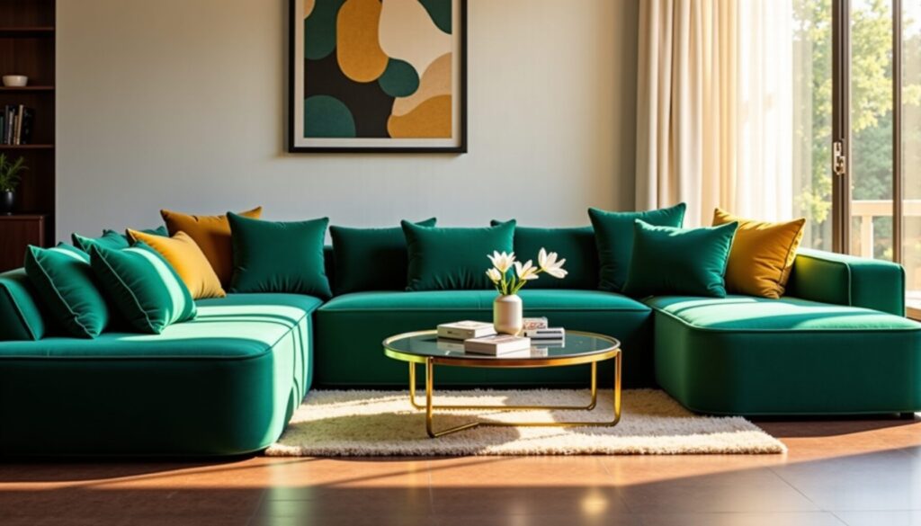 Les plus beaux sofas modulables du moment : tendances et inspirations