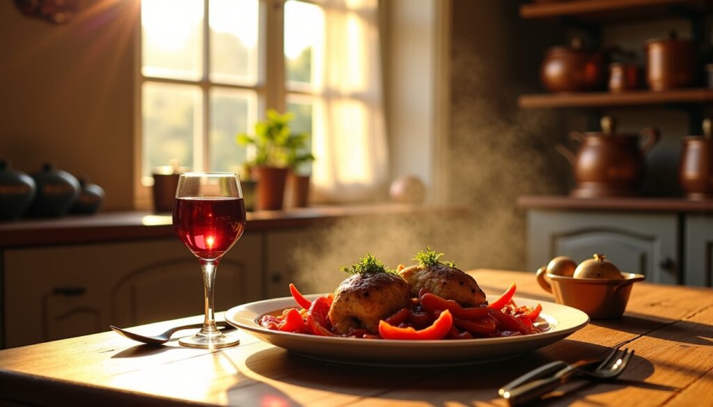 Quel vin accompagner pour sublimer un poulet basquaise ?