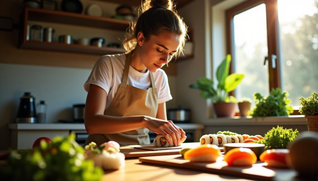 Les secrets pour maîtriser l’art de rouler des sushis à la maison