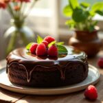 Délicieux gâteau au chocolat sans sucre, spécialement conçu pour les diabétiques