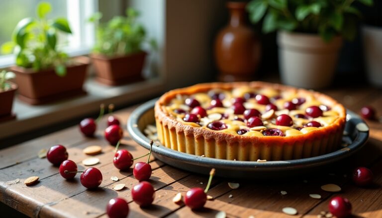 Clafoutis gourmand sans sucre : une recette facile et savoureuse