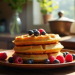 Gaufres légères et croustillantes : la recette facile sans sucre ajouté