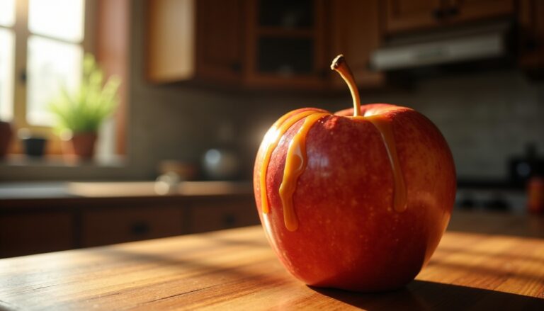 Délicieuse pomme au four fondante, naturellement sucrée et facile à préparer