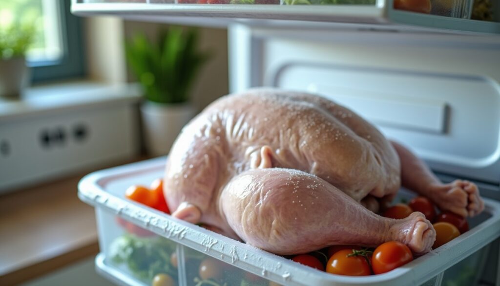 Est-il sûr de consommer un poulet congelé depuis 2 ans ?