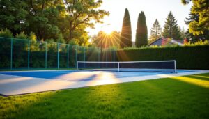 Comment installer un terrain de padel dans son jardin en tant que particulier ?
