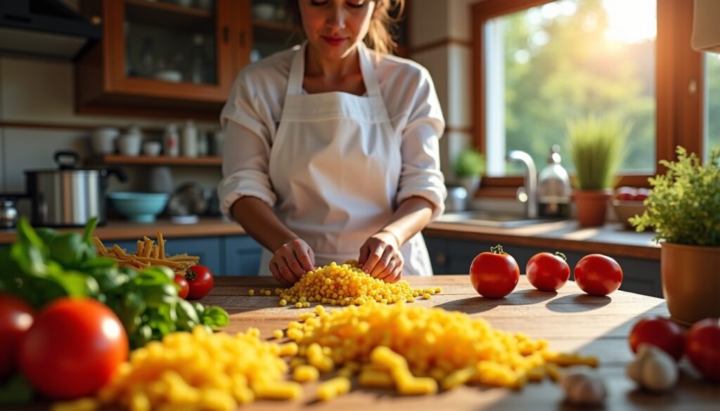 Comment déterminer la quantité idéale de pâtes par convive ?